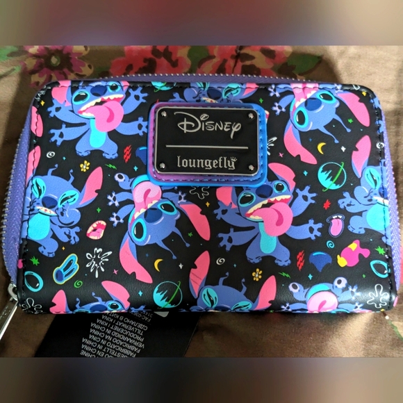 Loungefly Handbags - Loungefly Disney's Lilo and Stitch Stitch Alien Space Wallet